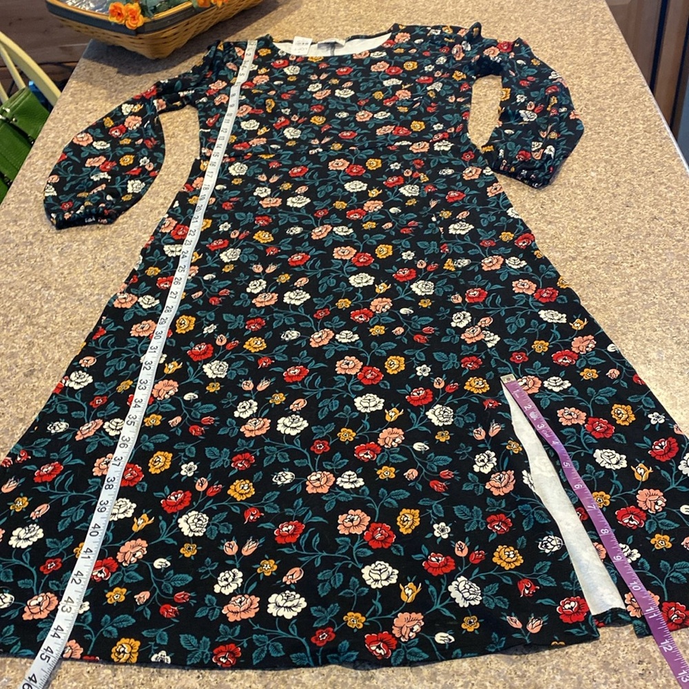 NWT Loft Outlet Floral Dress Small - Picture 6 of 12